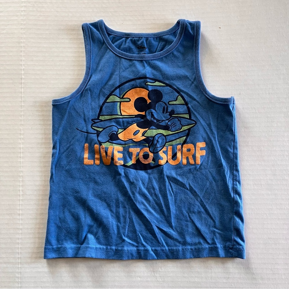 Jumping Beans Disney Mickey Surf Tank Top Size 5